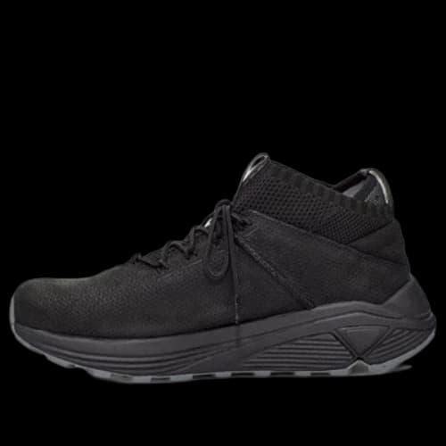 UGG Miwo Cowhide Breathable Mesh Sports Shoe Black