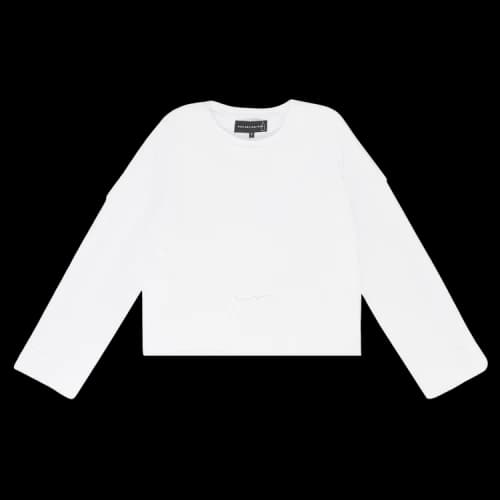 Who Decides War Amalgamated Window Long-Sleeve T-Shirt 'White'