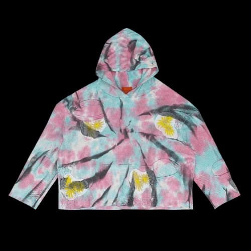 Who Decides War Melded Thermal Pullover Hoodie 'Black'