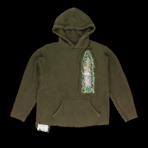 Who Decides War Cloak Hooded Sweatshirt 'Rust'