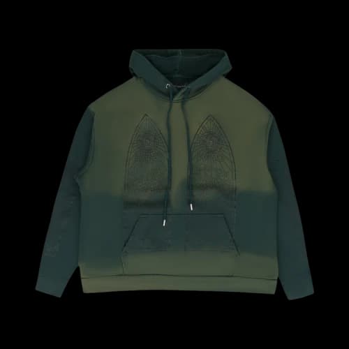 Who Decides War Witness Hooded Pullover 'Green'