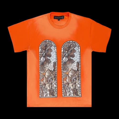 Who Decides War Skull T-Shirt 'Orange'