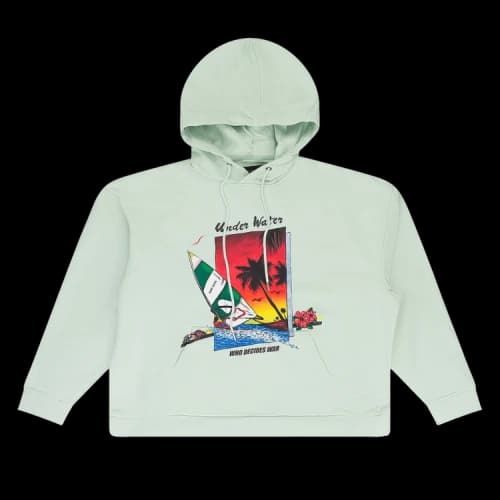 Who Decides War St Lucy Pullover Hoodie 'Green'