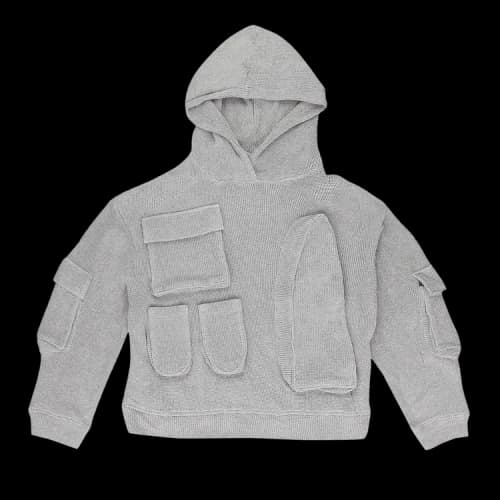 Who Decides War Pocket Sweatshirt 'Grey'