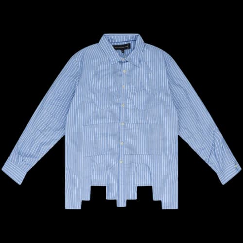 Who Decides War Arches Button Down Shirt 'Indigo'