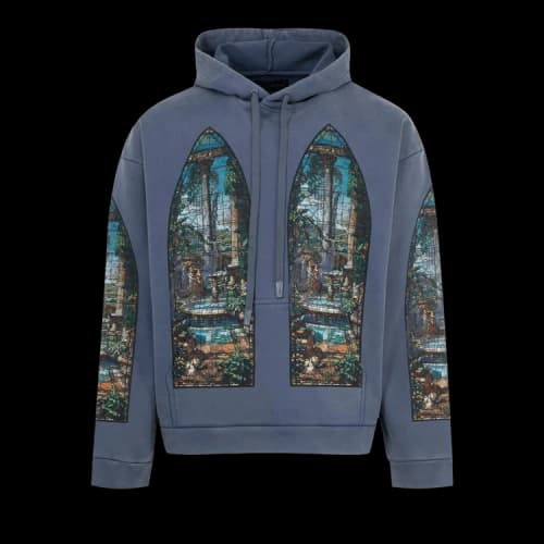Who Decides War Apparent Hooded Pullover 'Indigo'