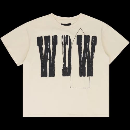 Who Decides War WDW Wash T-Shirt 'Ivory'