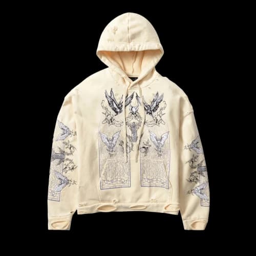 Who Decides War Ascension Hooded Pullover 'Cloud'