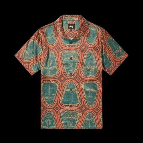 Stussy Mask Shirt 'Brown'