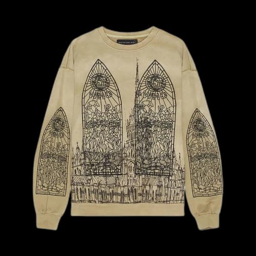 Who Decides War Cathedral Crewneck 'Olive'
