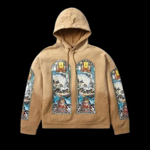 Who Decides War Chalice Embroidered Hoodie 'Cream'