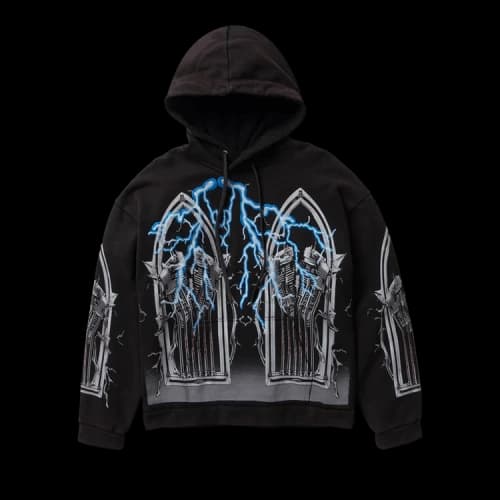 Who Decides War Engine Hooded Pullover 'Coal'