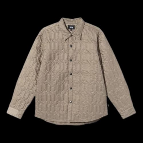 Stussy Long Sleeves Jacket Creamy White
