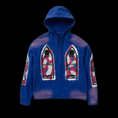 Who Decides War Glory Fabricated Hooded Pullover 'Indigo'