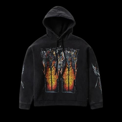 Who Decides War Ember Chapel Hooded Pullover 'Coal'