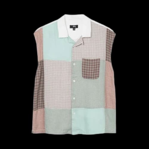 Stussy Mixed Check Shirt 'Multi-Color'