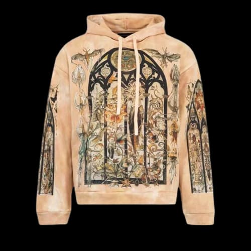 Who Decides War Gleaming Hooded Pullover 'Tan'