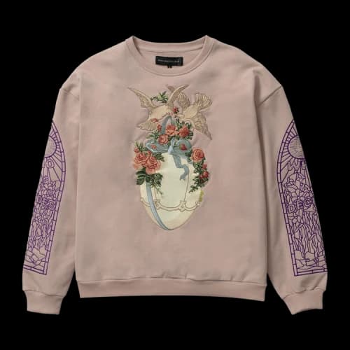 Who Decides War Gift Crewneck 'Silver'
