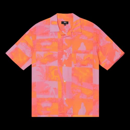 Stussy Photo Film Shirt 'Pink'