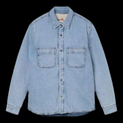 Stussy Sherpa Lined Shirt 'Blue'