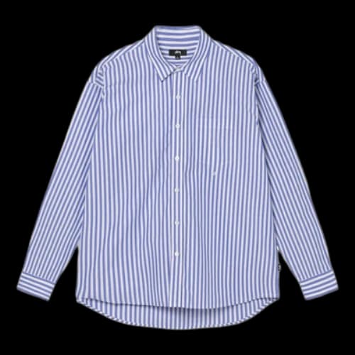Stussy Classic Poplin Shirt 'Purple'