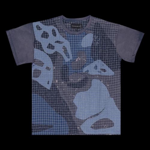 Who Decides War Grid Short-Sleeve T-Shirt 'Indigo'