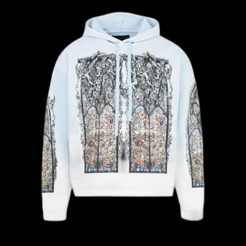 Who Decides War Ignatius Hooded Pullover 'Sky'