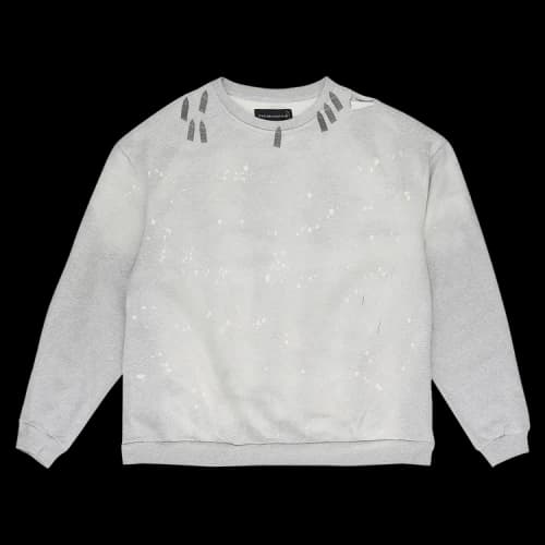 Who Decides War Hardware Crewneck Sweatshirt 'Silver'