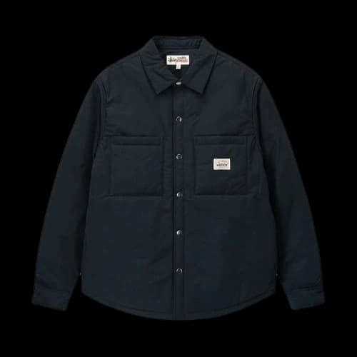 Stussy Padded Tech Over Shirt Black