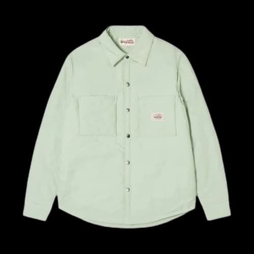 Stussy Padded Tech Overshirt Green