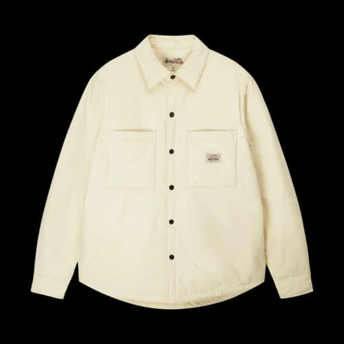 Stussy Padded Tech Over Shirt 'Natural'