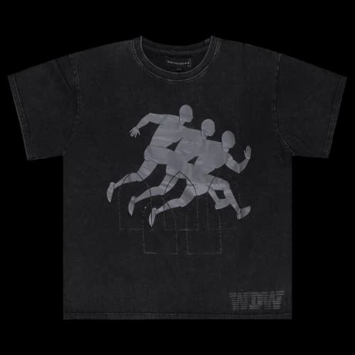 Who Decides War Hurdle Short-Sleeve T-Shirt 'Black'