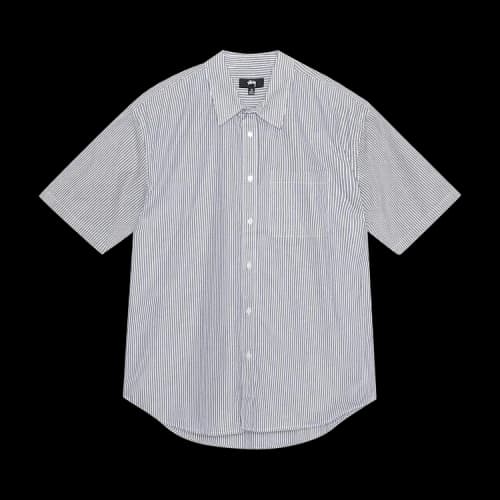 Stussy Boxy Short-Sleeve Shirt 8 Ball 'Stripe'