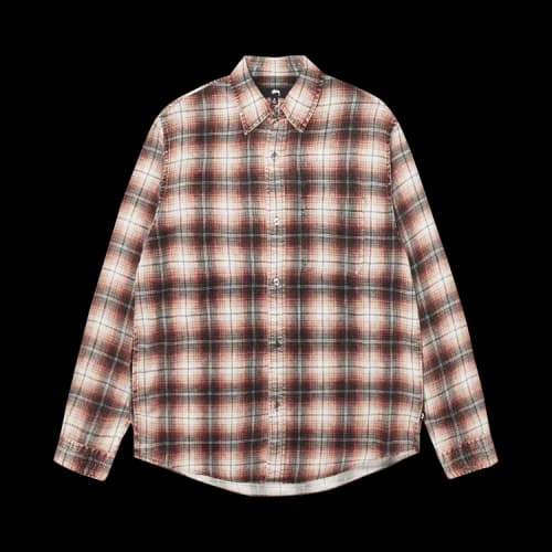 Stussy Matthew Printed Shirt 'Umber'