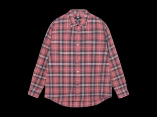 Stussy Beach Plaid Shirt (SS25) Red