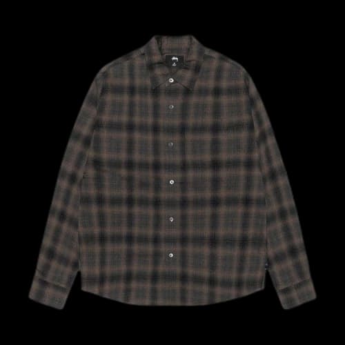 Stussy Matthew Printed Shirt Brown