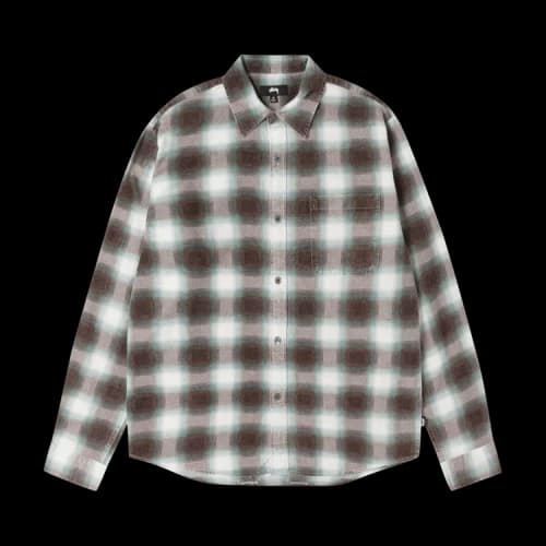 Stussy June Plaid Shirt Bone