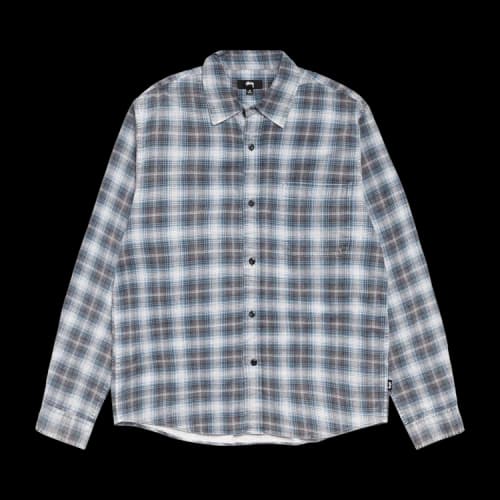 Stussy Dax Printed Shirt 'Blue'