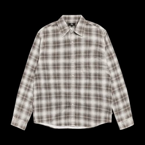 Stussy Dax Printed Shirt 'Brown'