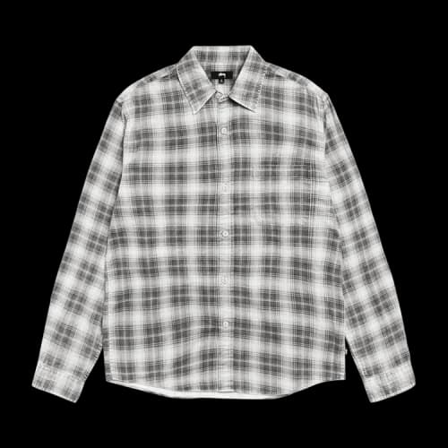 Stussy Dax Printed Shirt 'Grey'