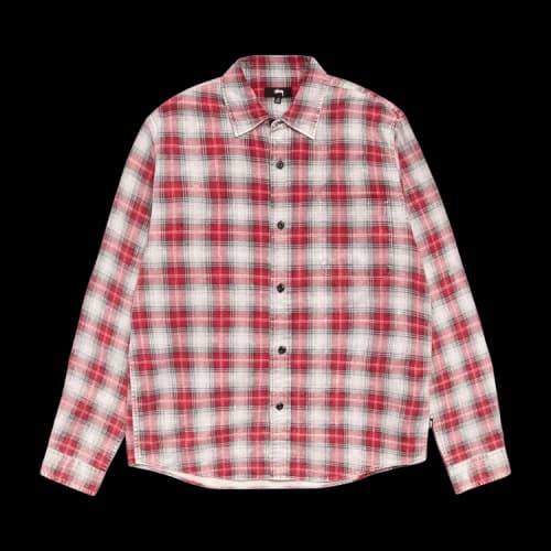 Stussy Dax Printed Shirt 'Red'