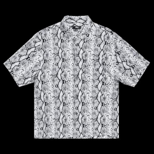 Stussy Python S/S Shirt Grey