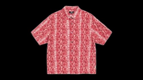 Stussy Python S/S Shirt Red