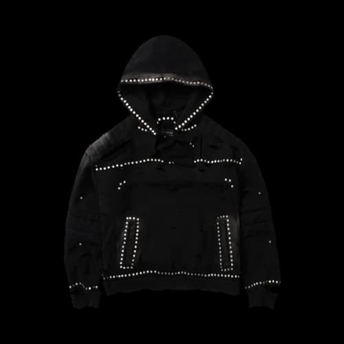 Who Decides War Hardware Amour Hooded Pullover 'Coal'