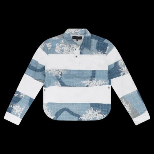 Who Decides War Merged Rugby Polo Shirt 'Blue'