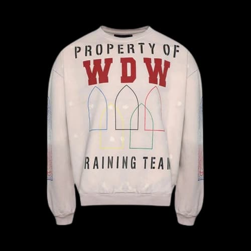 Who Decides War Training Crewneck Sweater 'Silver'