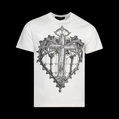 Who Decides War Sacred Heart Tee 'Cloud'