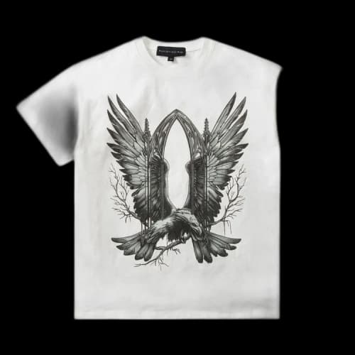 Who Decides War Soaring Window Short-Sleeve T-Shirt 'Cloud'