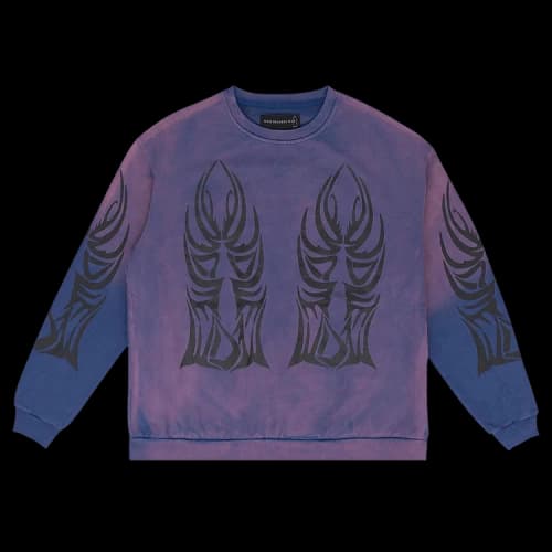 Who Decides War Winged Logo Hooded Sweatshirt 'Purple'