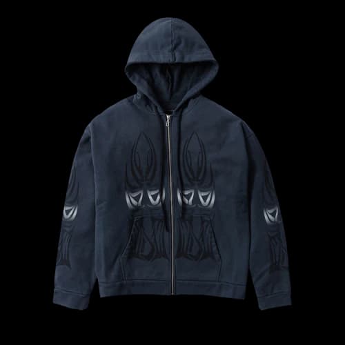 Who Decides War Winged Zip Up 'Coal'